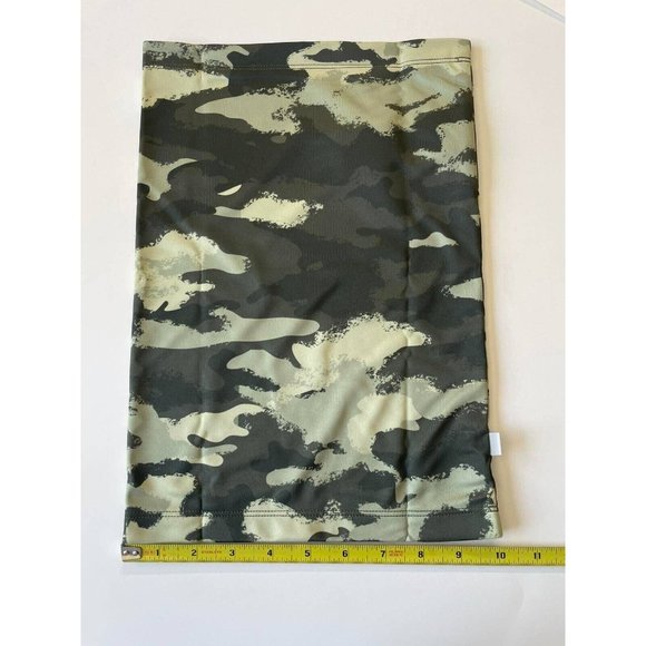 Oakley Neck Gaiter L / XL Hydrolix Face Cover Mask Green Camo Reflective New - Picture 9 of 11